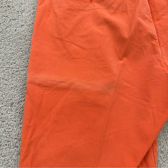 Tailor Vintage Orange Cotton Chino Shorts -Game Day Football Apparel / Vacation - Picture 10 of 16